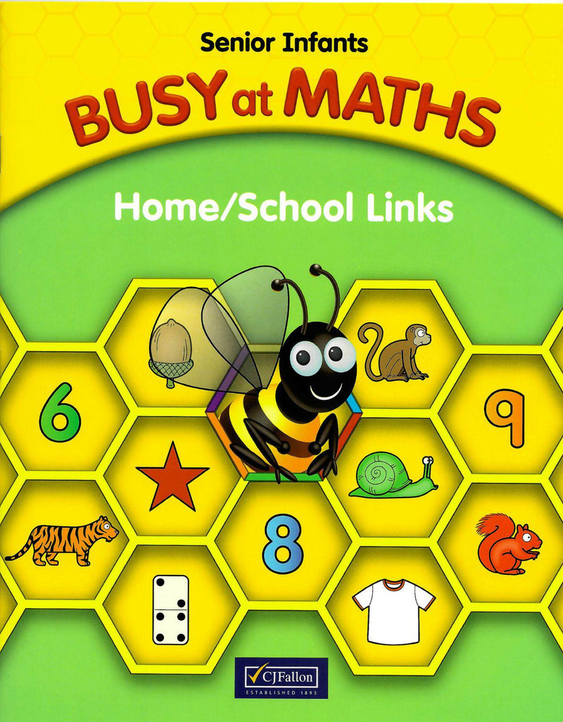 ■ Busy at Maths - Senior Infants - Incl. Links Book - 1st / Old Edition (2014) by CJ Fallon on Schoolbooks.ie
