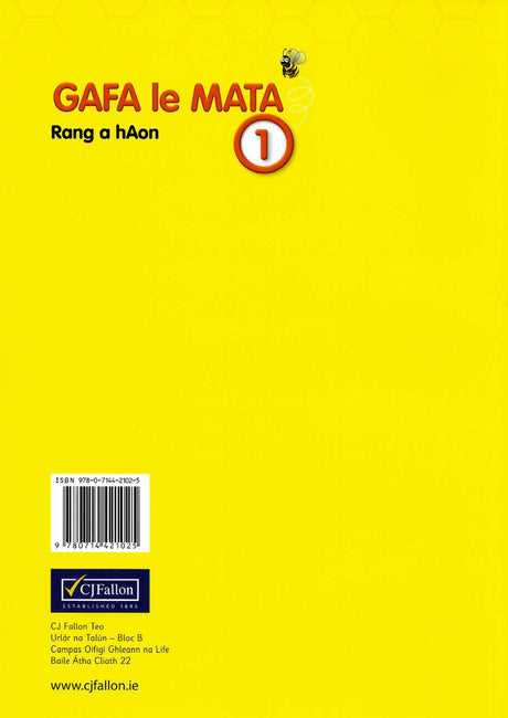 ■ Gafa le Mata 1 - Rang a hAon - 1st / Old Edition (2015) by CJ Fallon on Schoolbooks.ie
