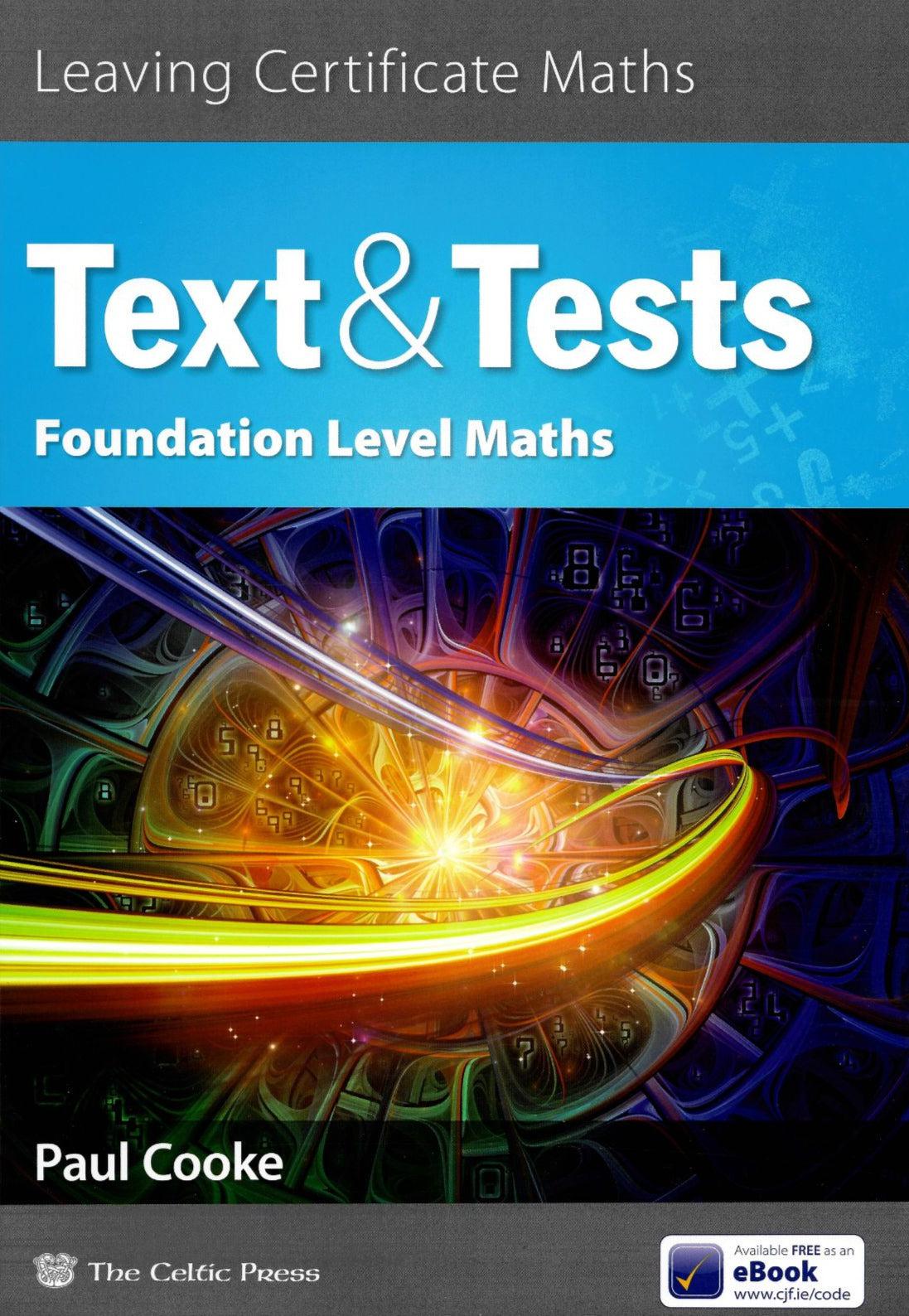 Text & Tests LC Foundation Level by Celtic Press (now part of CJ Fallon) on Schoolbooks.ie