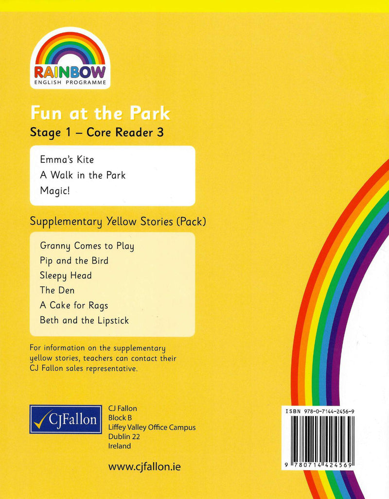 Rainbow - Stage 1 - Core Reader 3 - Fun at the Park by CJ Fallon on Schoolbooks.ie