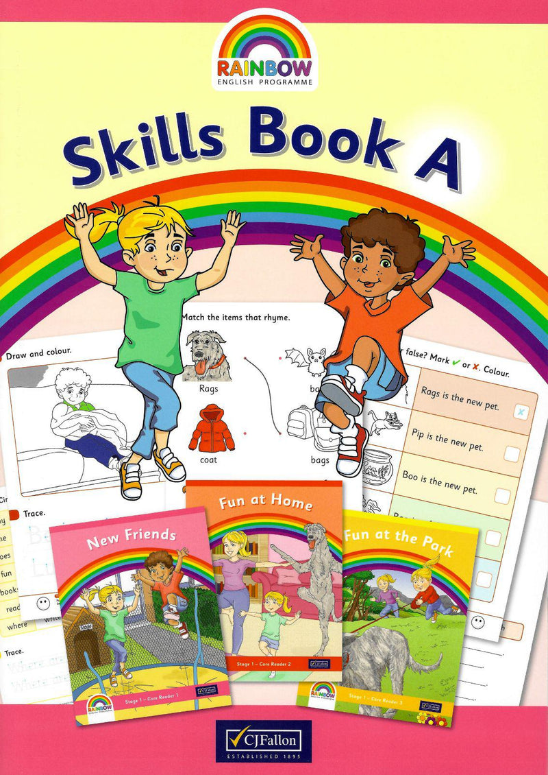 Rainbow Skills Book A - Junior Infants by CJ Fallon on Schoolbooks.ie