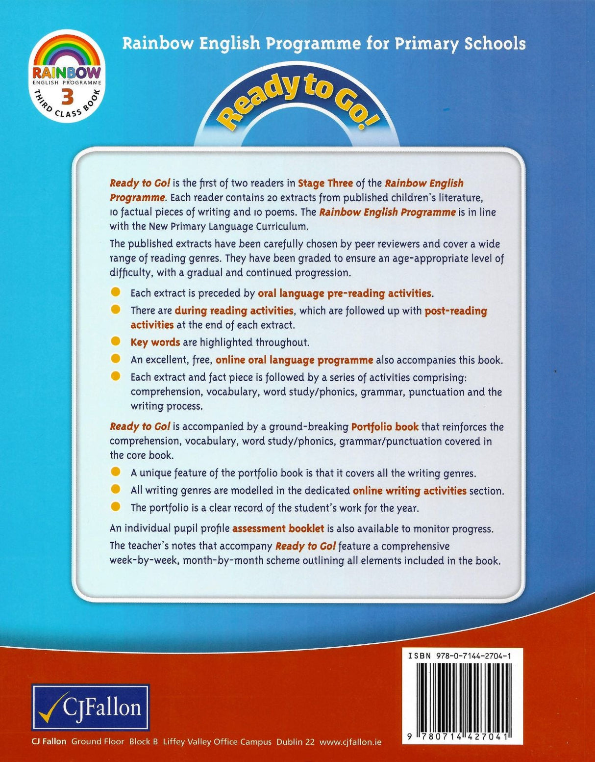 Ready to Go! - 3rd Class - Anthology Book Only by CJ Fallon on Schoolbooks.ie