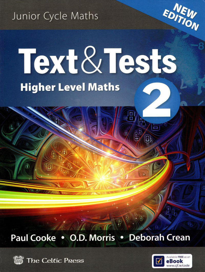 Text & Tests 2 - Higher Level - New Edition (2019) by Celtic Press (now part of CJ Fallon) on Schoolbooks.ie