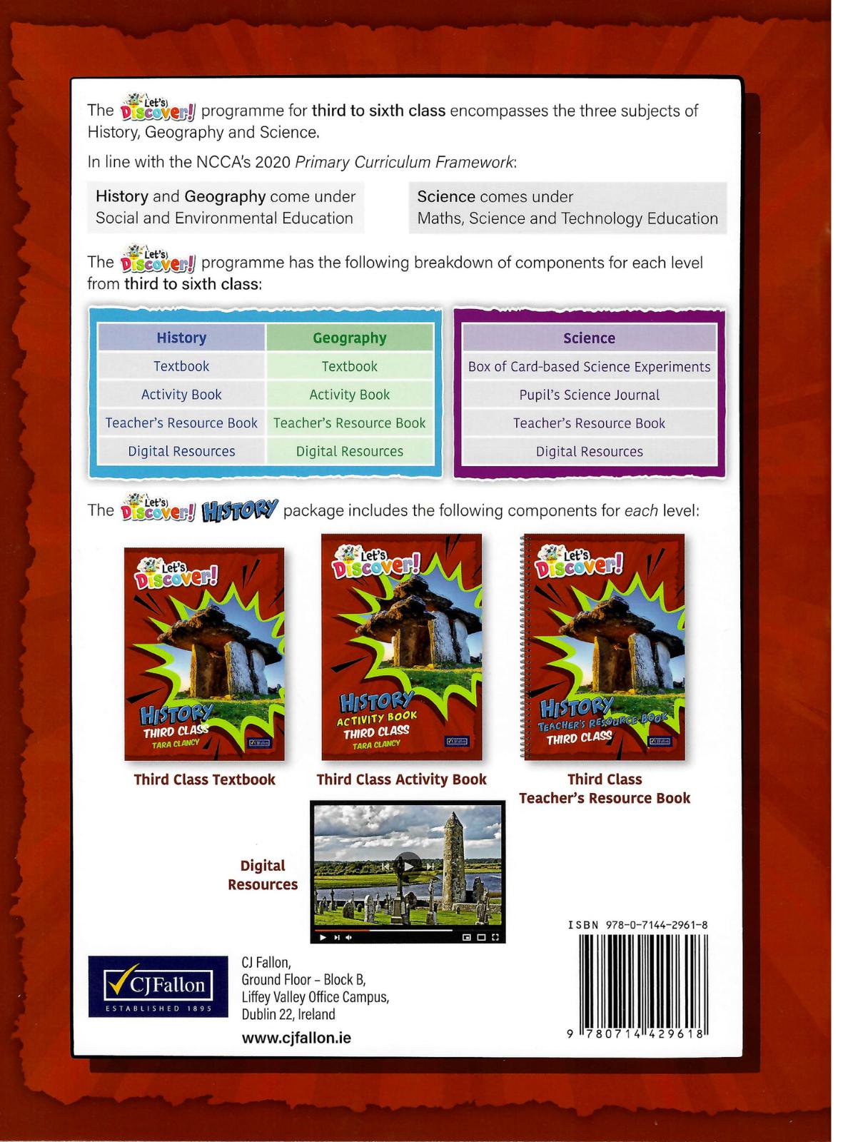 Let's Discover! - 3rd Class - History - Textbook Only by CJ Fallon on Schoolbooks.ie
