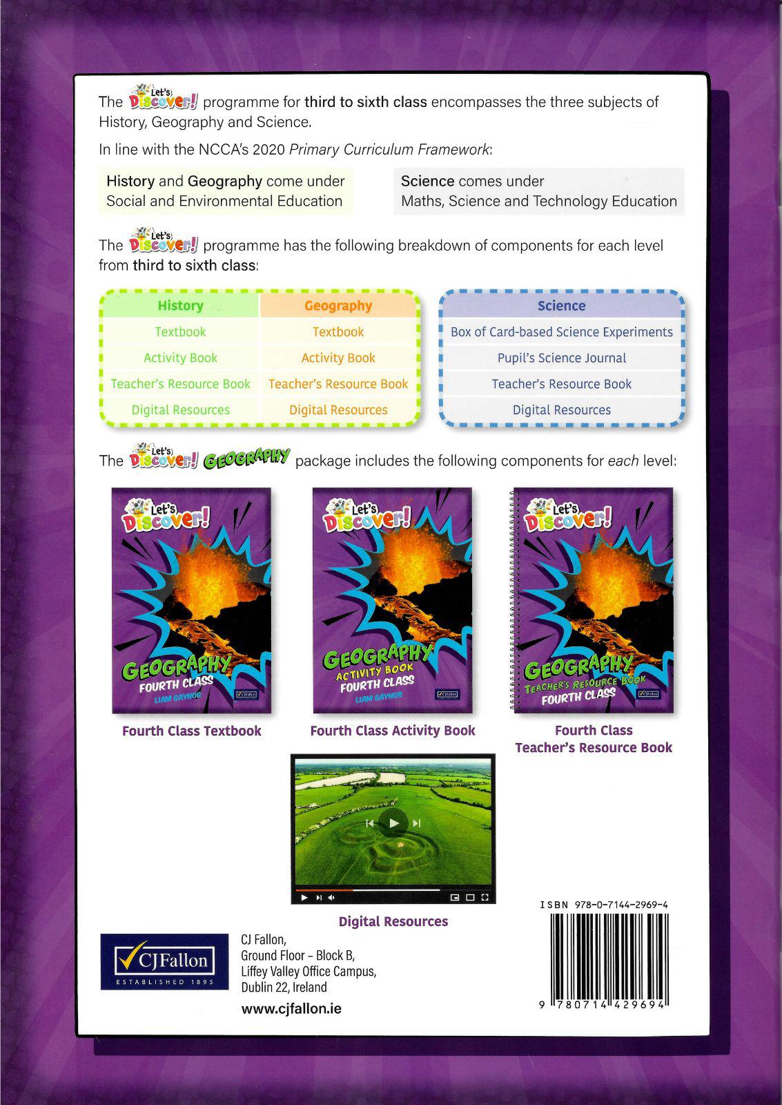 Let's Discover! - 4th Class - Geography - Activity Book Only by CJ Fallon on Schoolbooks.ie