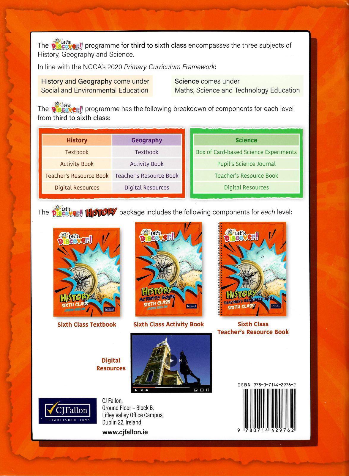 Let's Discover! - 6th Class - History - Textbook Only by CJ Fallon on Schoolbooks.ie