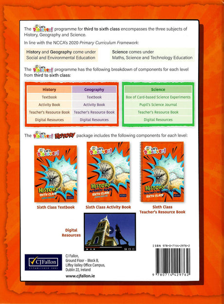Let's Discover! - 6th Class - History - Textbook Only by CJ Fallon on Schoolbooks.ie