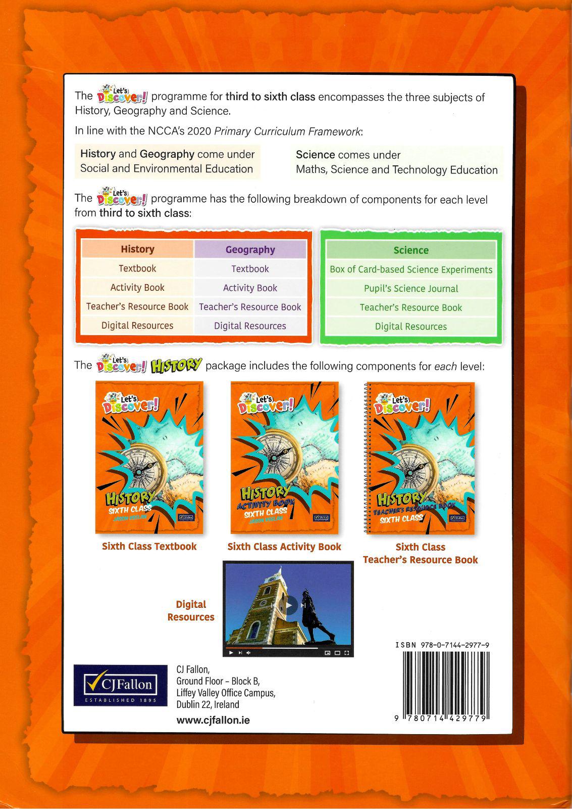 Let's Discover! - 6th Class - History - Activity Book Only by CJ Fallon on Schoolbooks.ie