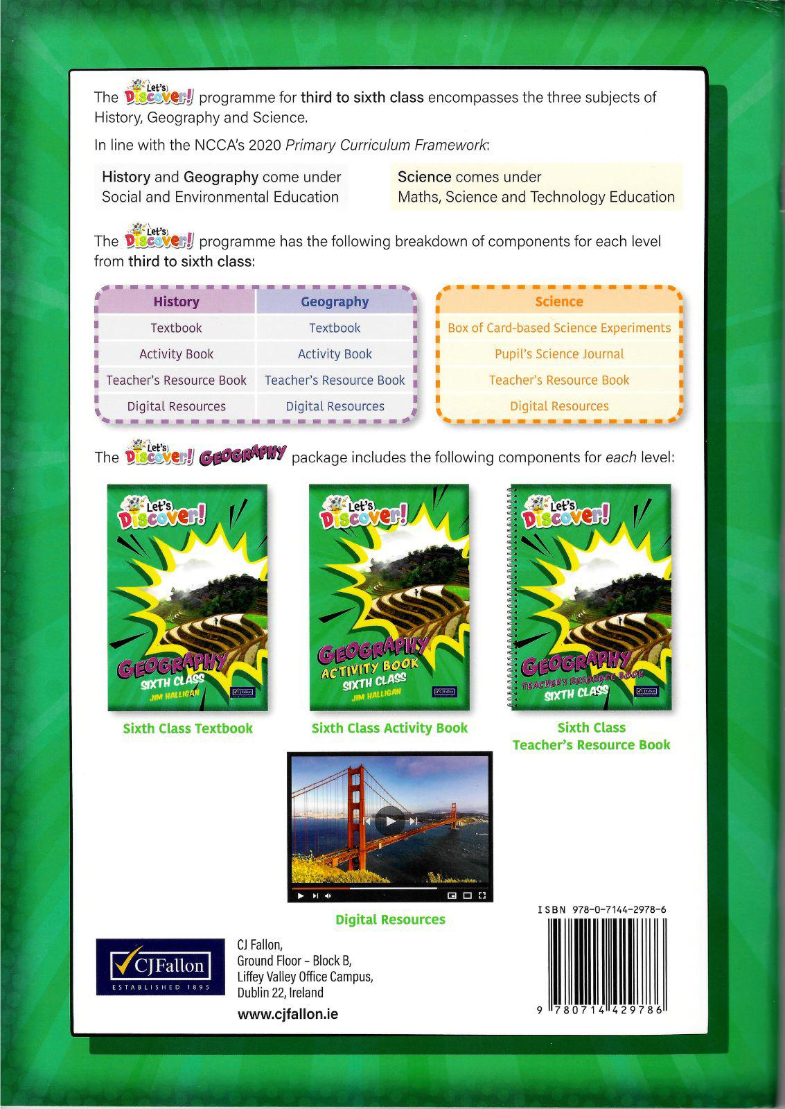Let's Discover! - 6th Class - Geography - Textbook Only by CJ Fallon on Schoolbooks.ie