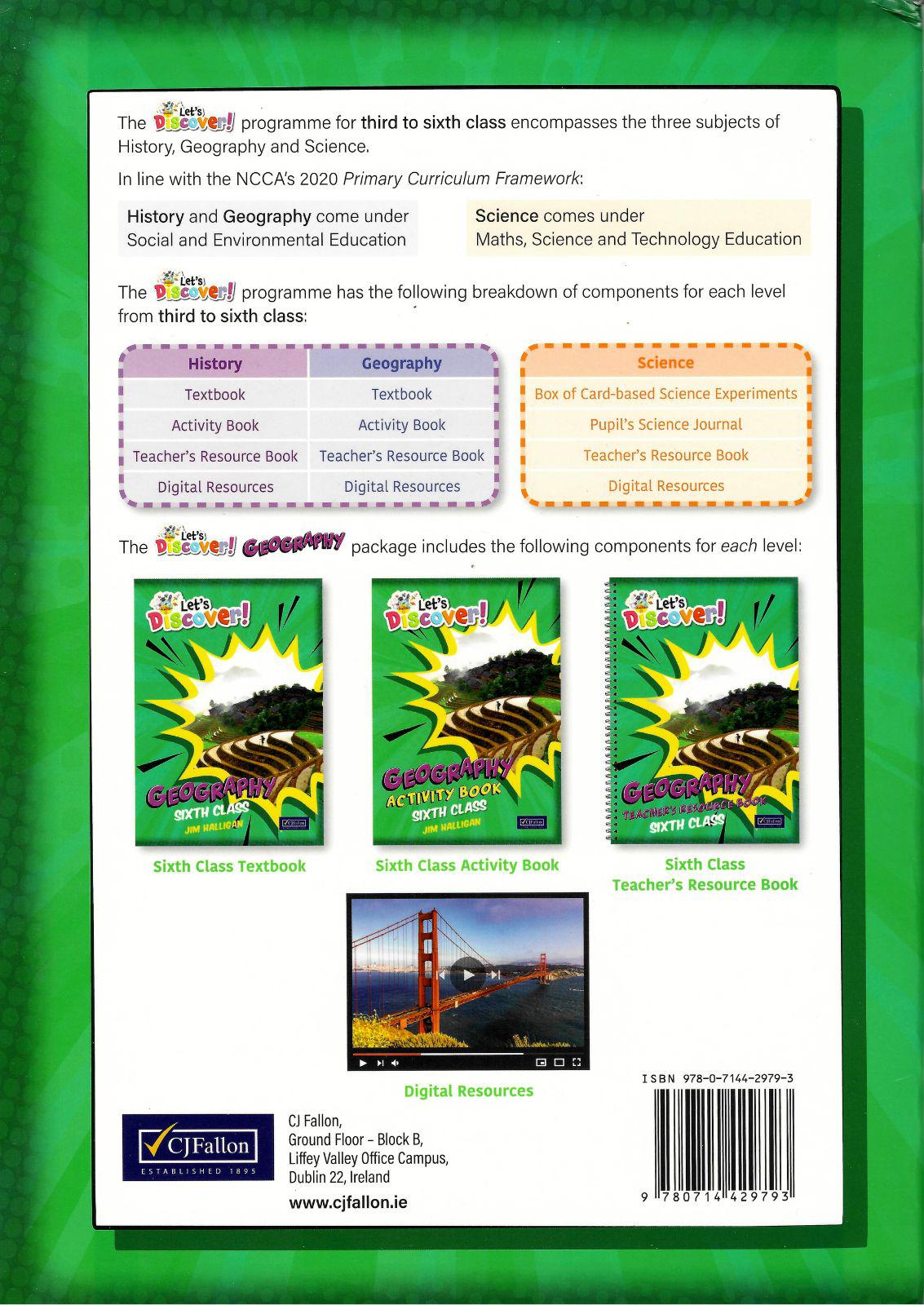Let's Discover! - 6th Class - Geography - Activity Book Only by CJ Fallon on Schoolbooks.ie