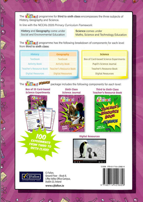 Let's Discover! - 6th Class - Science Journal by CJ Fallon on Schoolbooks.ie