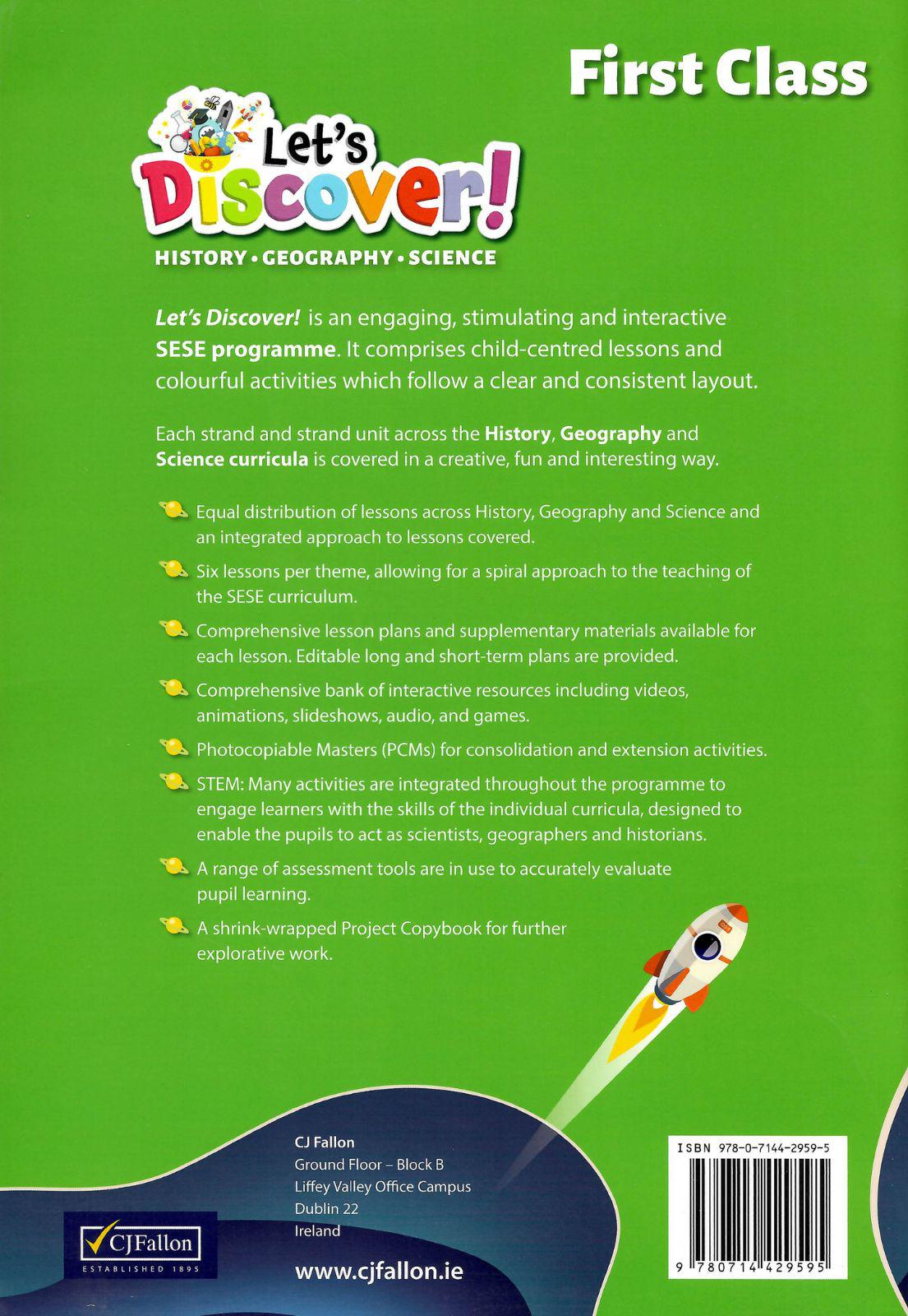 Let's Discover! - 1st Class - Set by CJ Fallon on Schoolbooks.ie