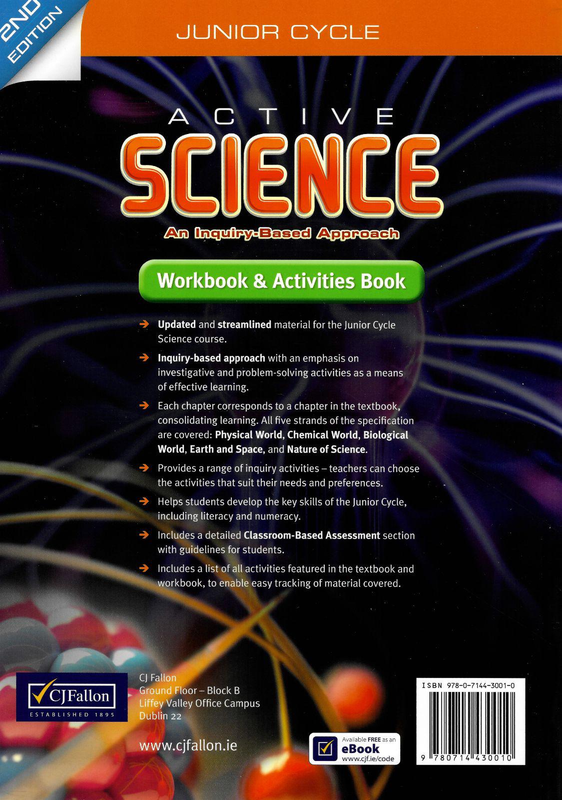 ■ Active Science - Set - 2nd / New Edition (2021) by CJ Fallon on Schoolbooks.ie