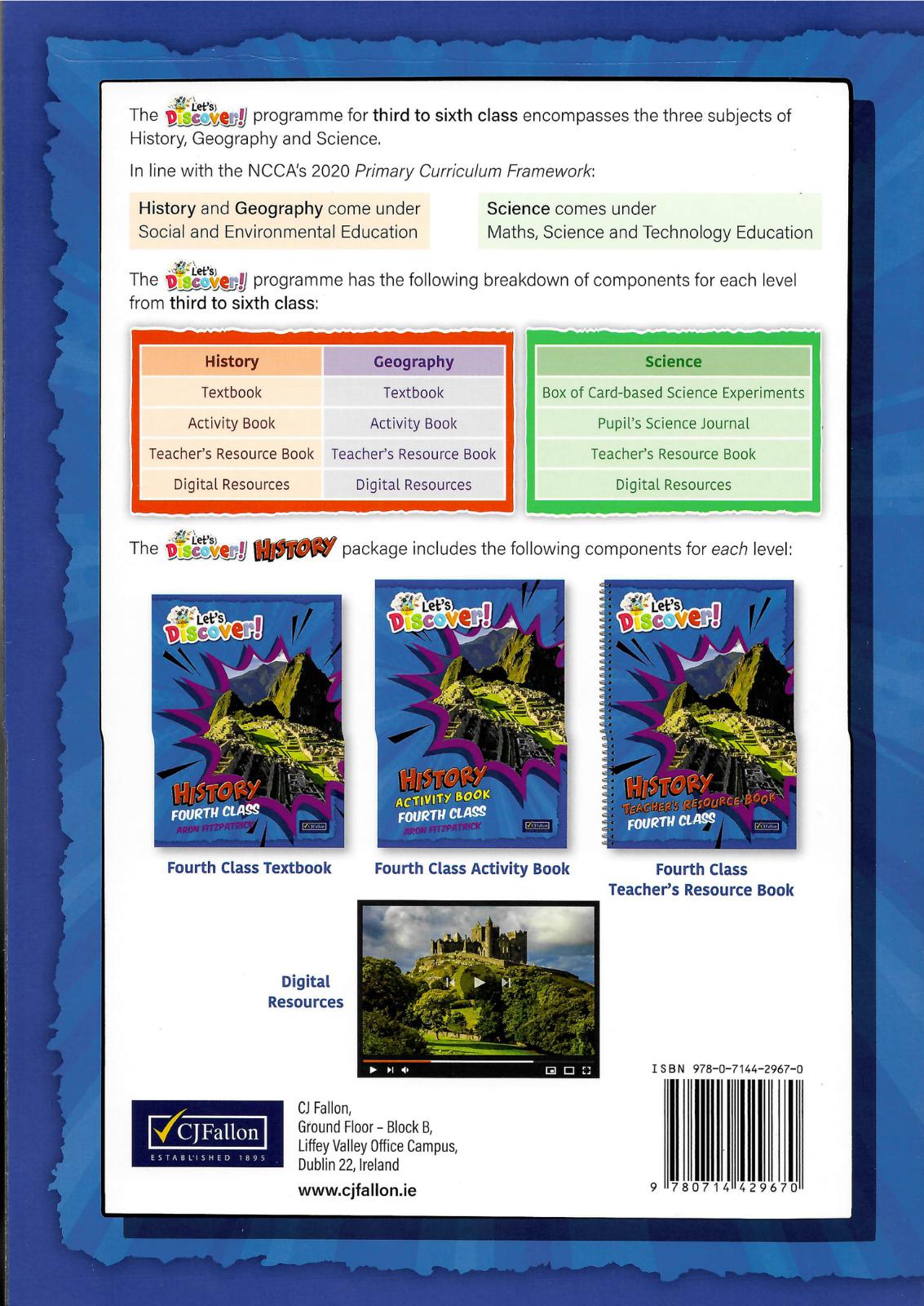 ■ Let's Discover! - 4th Class - History - Set by CJ Fallon on Schoolbooks.ie