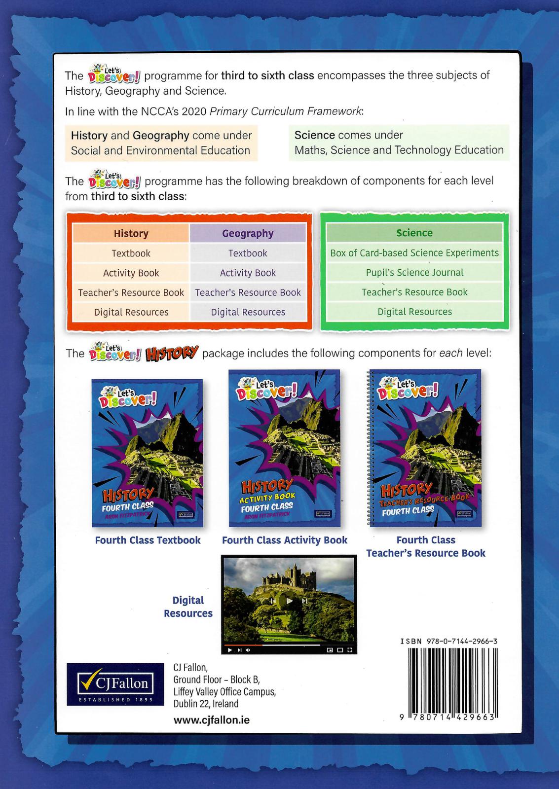 ■ Let's Discover! - 4th Class - History - Set by CJ Fallon on Schoolbooks.ie