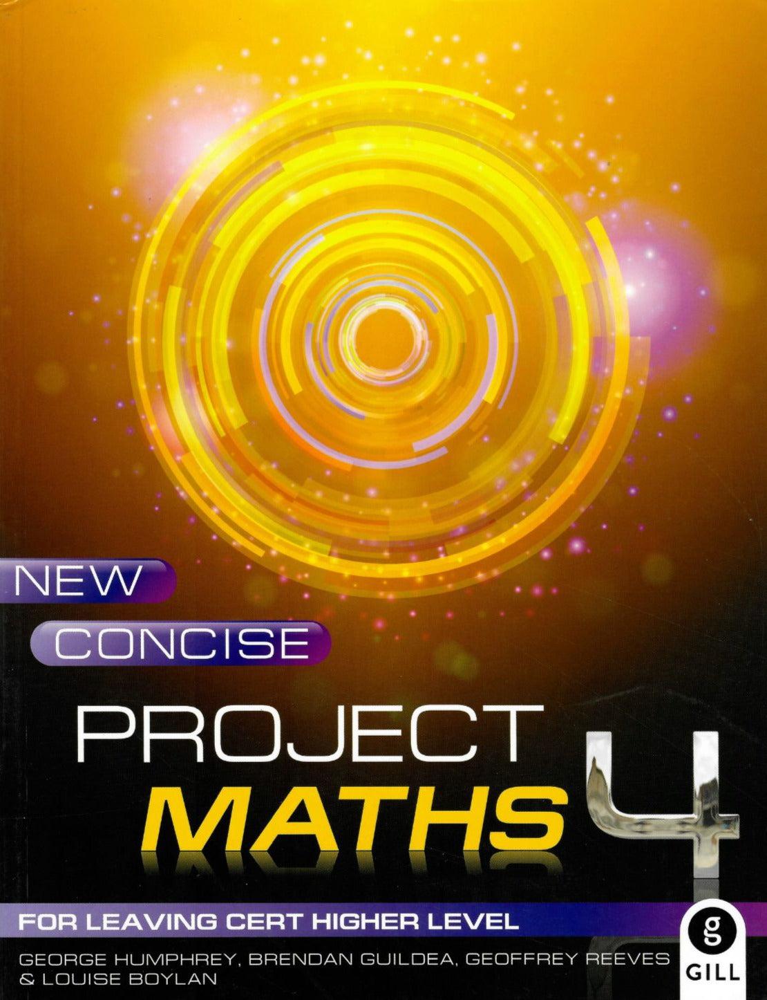 ■ New Concise Project Maths 4 by Gill Education on Schoolbooks.ie