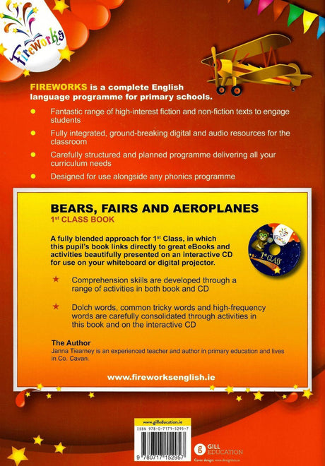 Fireworks - Bears, Fairs and Aeroplanes by Gill Education on Schoolbooks.ie