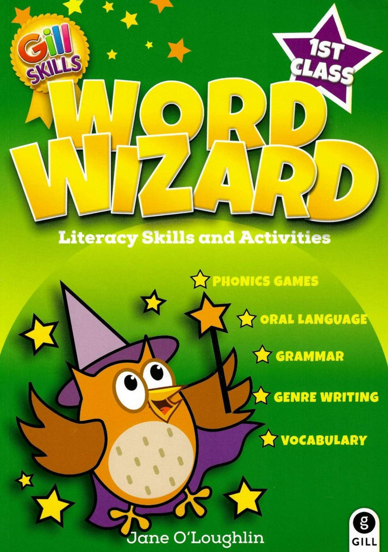 Word Wizard 1st Class by Gill Education on Schoolbooks.ie