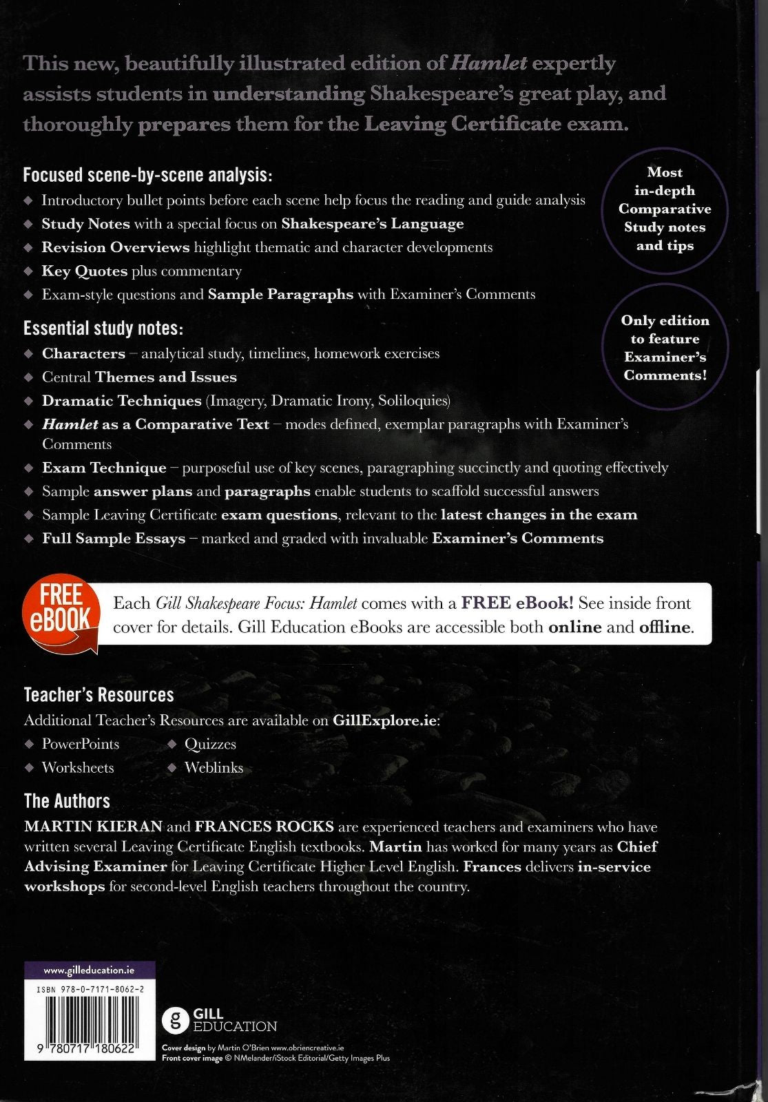 Hamlet - Gill Shakespeare Focus by Gill Education on Schoolbooks.ie