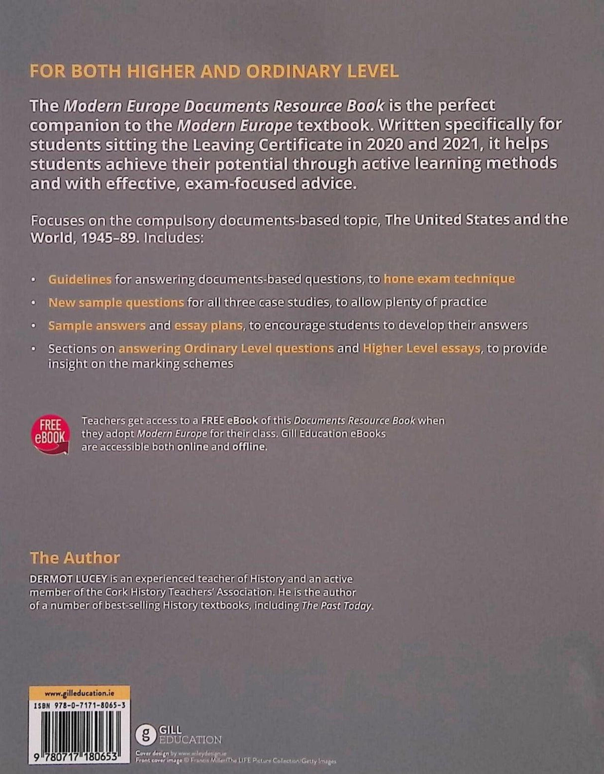 Modern Europe and the Wider World - 4th Edition (2018) - Documents Resource Book Only by Gill Education on Schoolbooks.ie