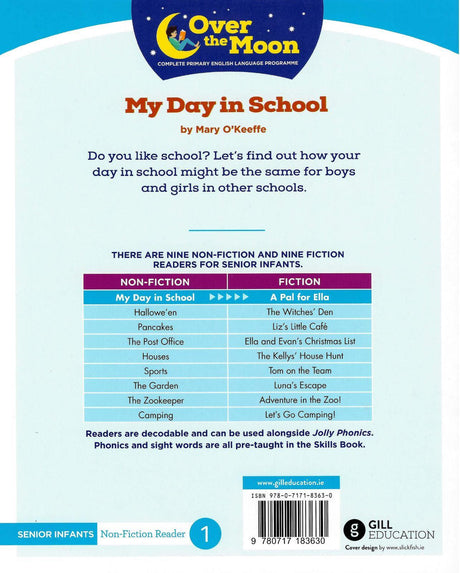 ■ Over The Moon - Hallowe'en - Senior Infants Non-Fiction Reader 2 by Gill Education on Schoolbooks.ie