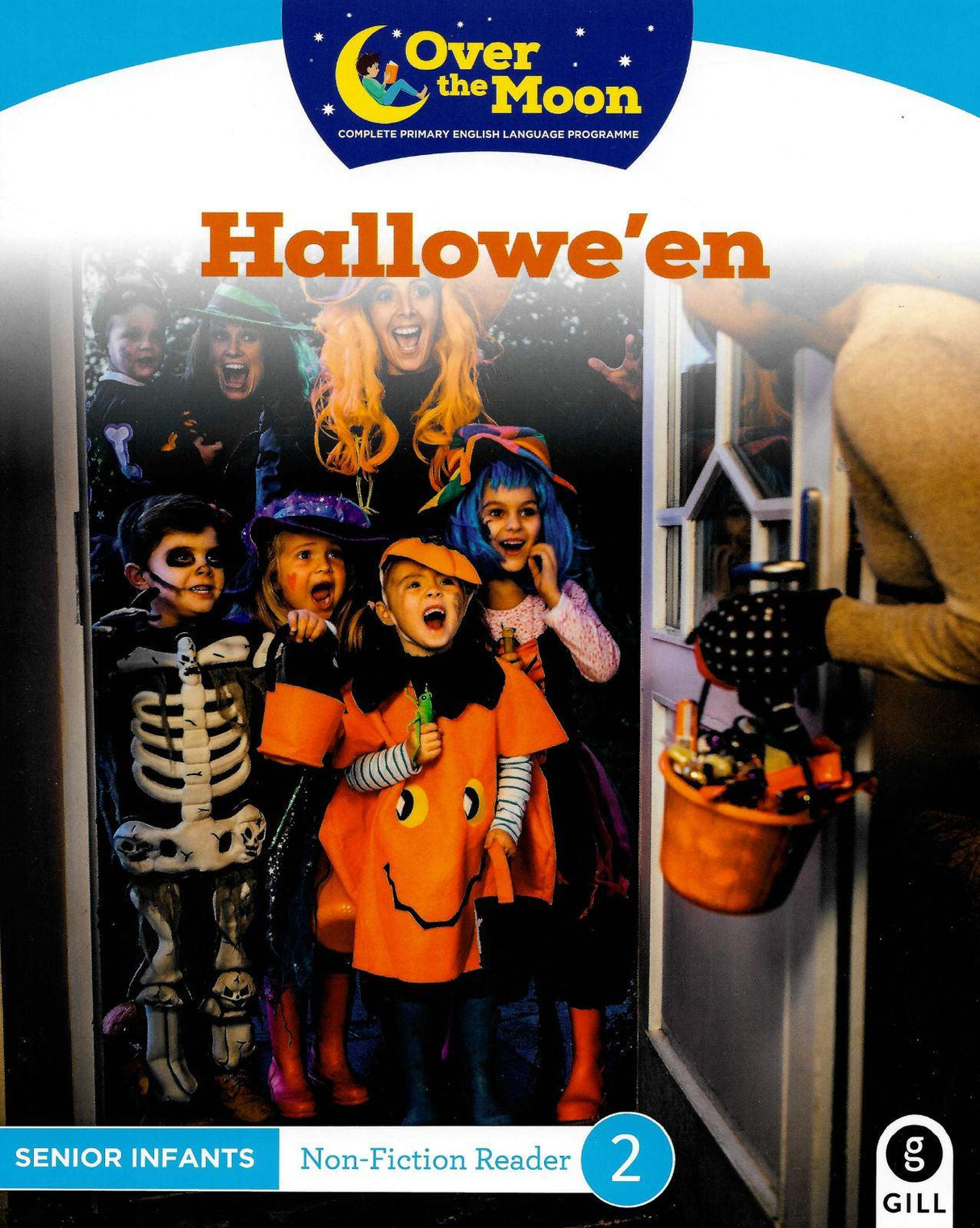 ■ Over The Moon - Hallowe'en - Senior Infants Non-Fiction Reader 2 by Gill Education on Schoolbooks.ie