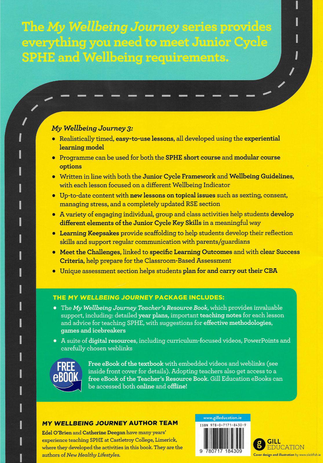 ■ My Wellbeing Journey 3 - 1st / Old Edition (2019) by Gill Education on Schoolbooks.ie