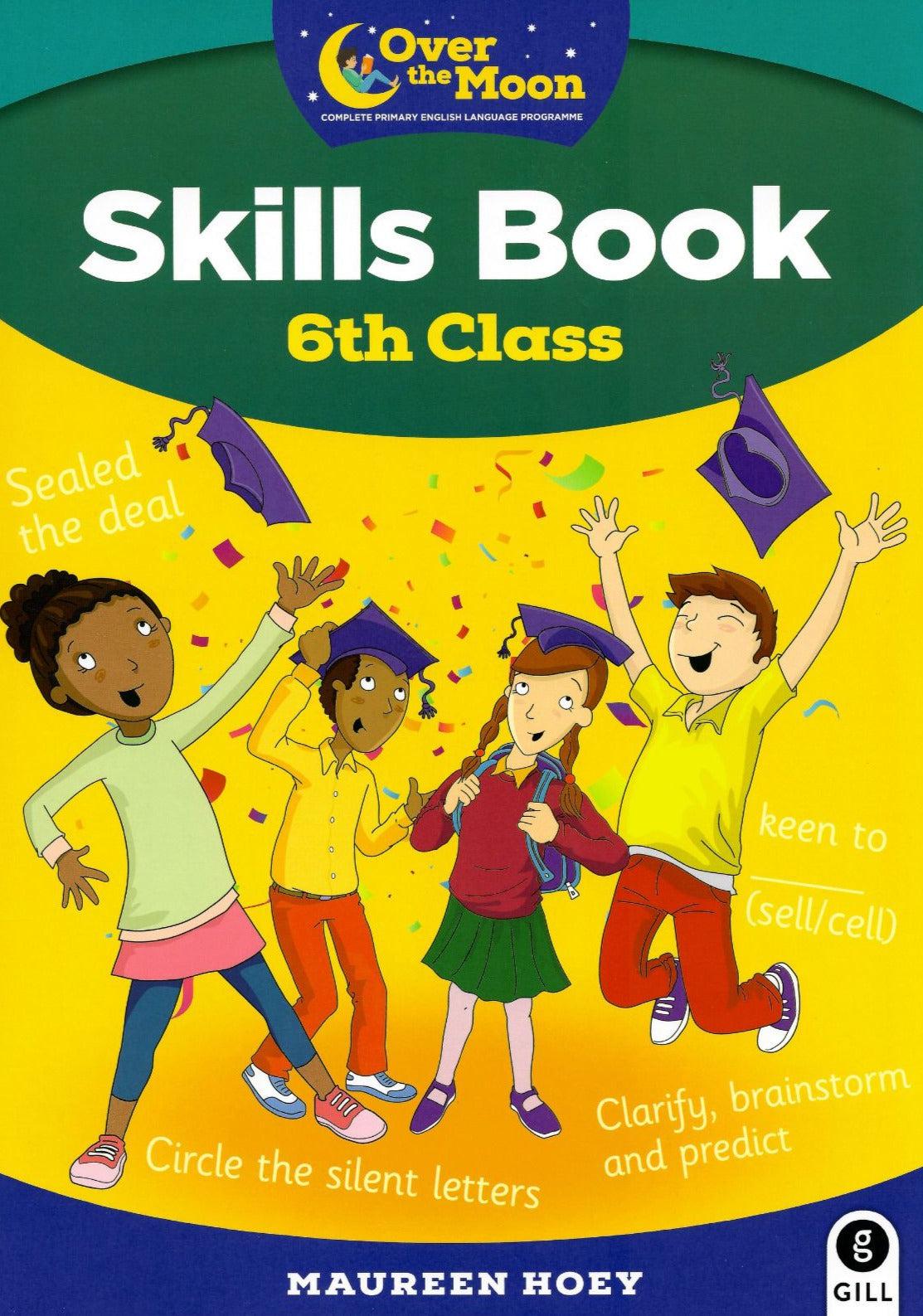 Over The Moon - 6th Class - Skills Book and My Literacy Portfolio Set by Gill Education on Schoolbooks.ie