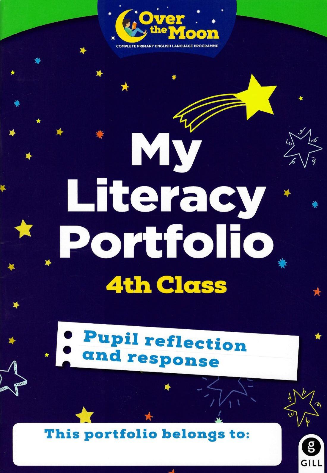 Over The Moon - 4th Class - Skills Book and My Literacy Portfolio Set by Gill Education on Schoolbooks.ie