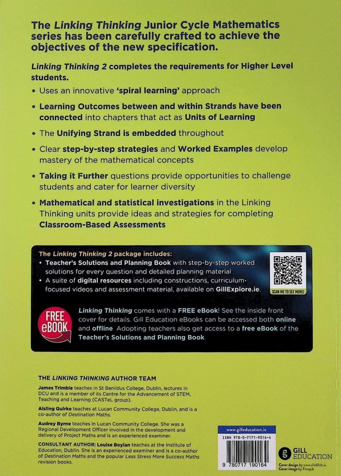 Linking Thinking 2 by Gill Education on Schoolbooks.ie