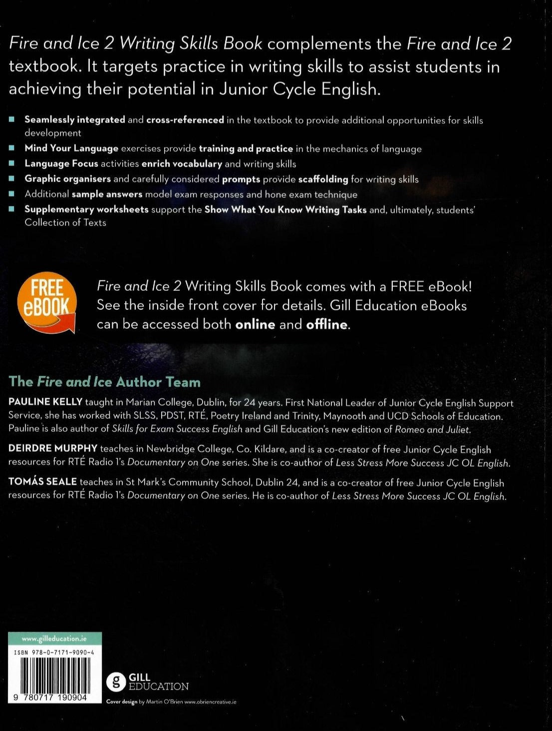 Fire and Ice 2 - 2nd / New Edition (2021) by Gill Education on Schoolbooks.ie