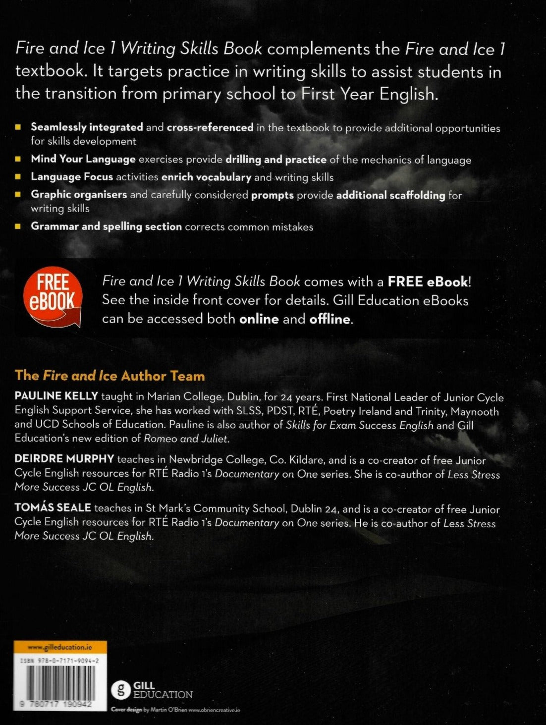 Fire and Ice 1 - 2nd / New Edition (2021) by Gill Education on Schoolbooks.ie