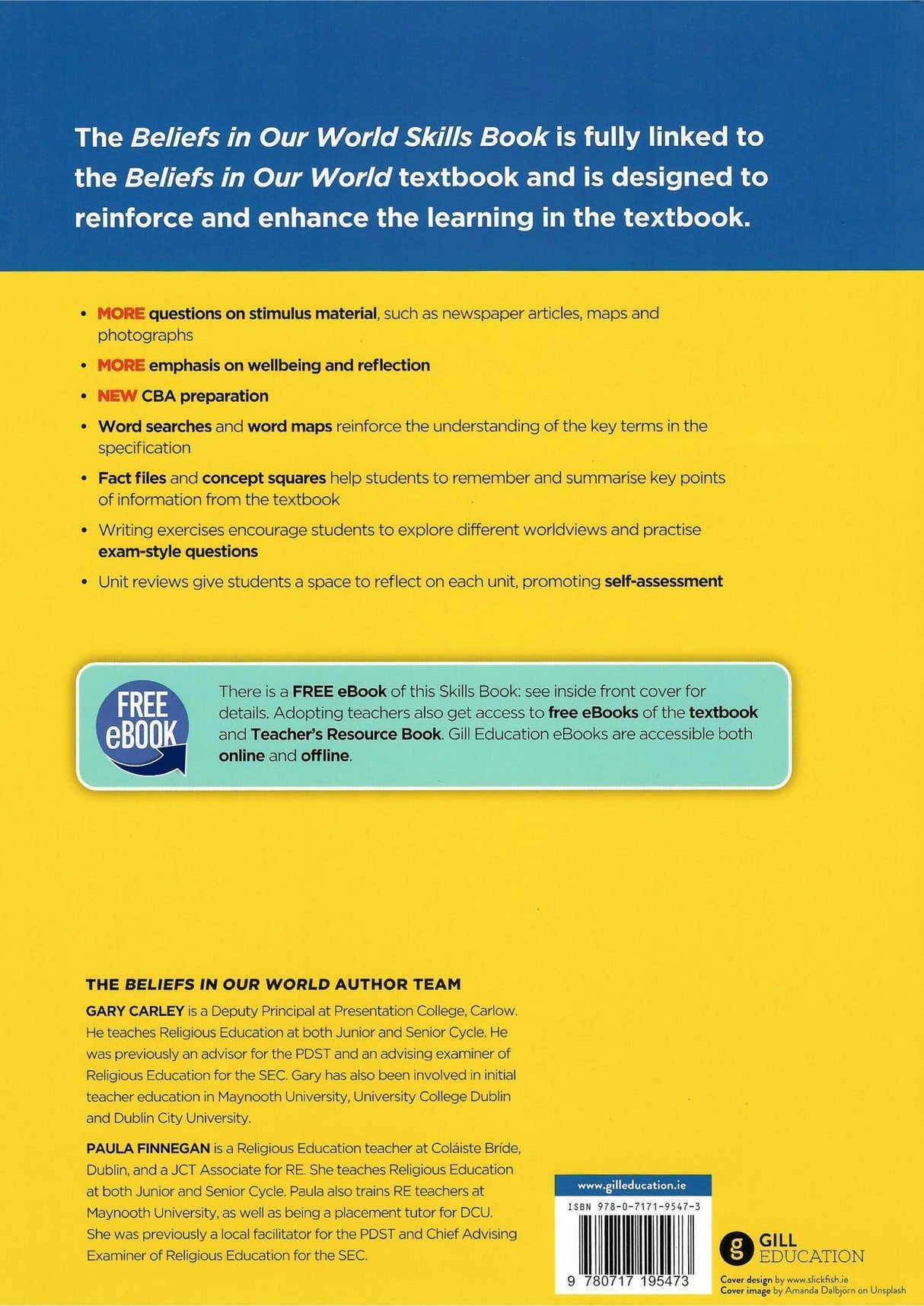 Beliefs in Our World - Skills Book Only - 2nd / New Edition (2023) by Gill Education on Schoolbooks.ie