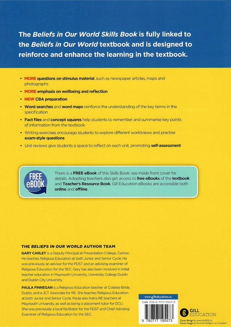 Beliefs in Our World - Skills Book Only - 2nd / New Edition (2023) by Gill Education on Schoolbooks.ie