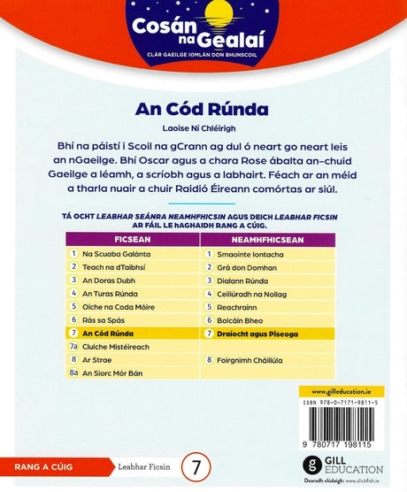 ■ Cosán na Gealaí - 5th Class - Fiction Reader 7a by Gill Education on Schoolbooks.ie