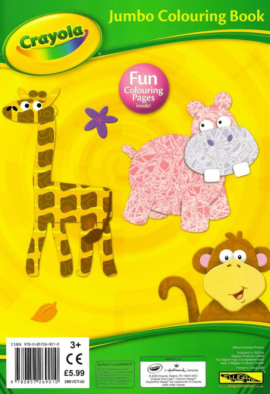 Crayola Jumbo Colouring Activity Book by Crayola on Schoolbooks.ie