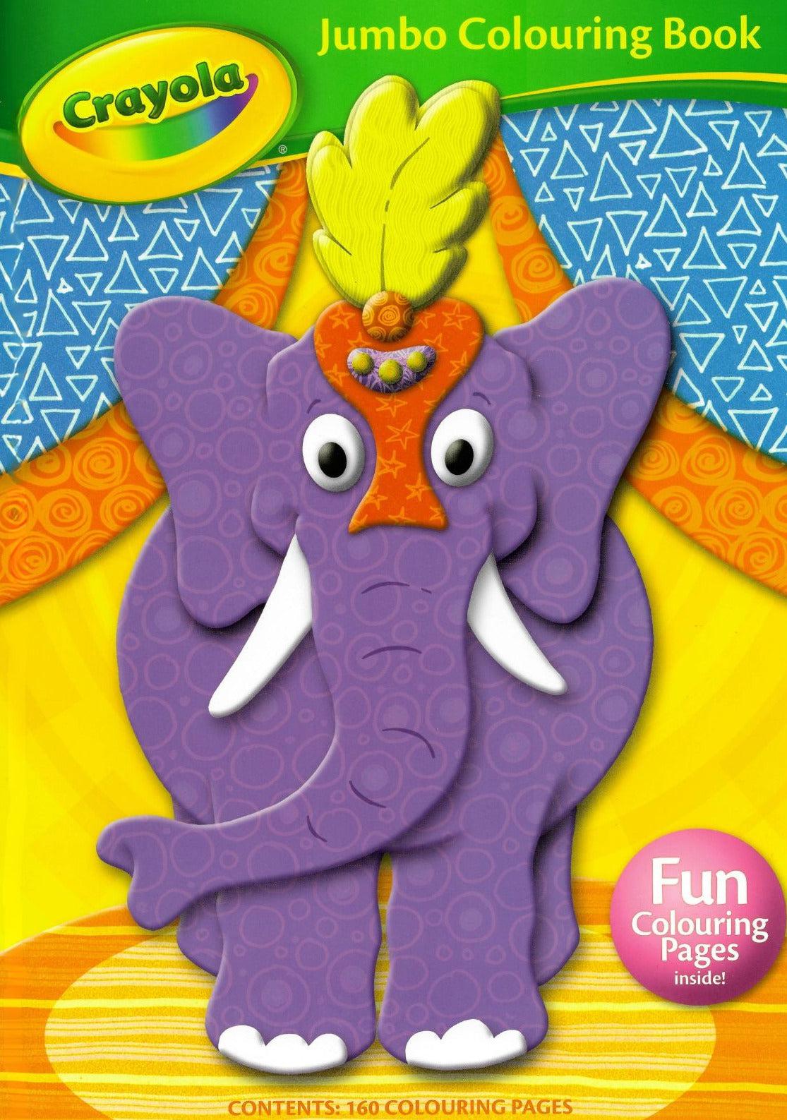 Crayola Jumbo Colouring Activity Book by Crayola on Schoolbooks.ie