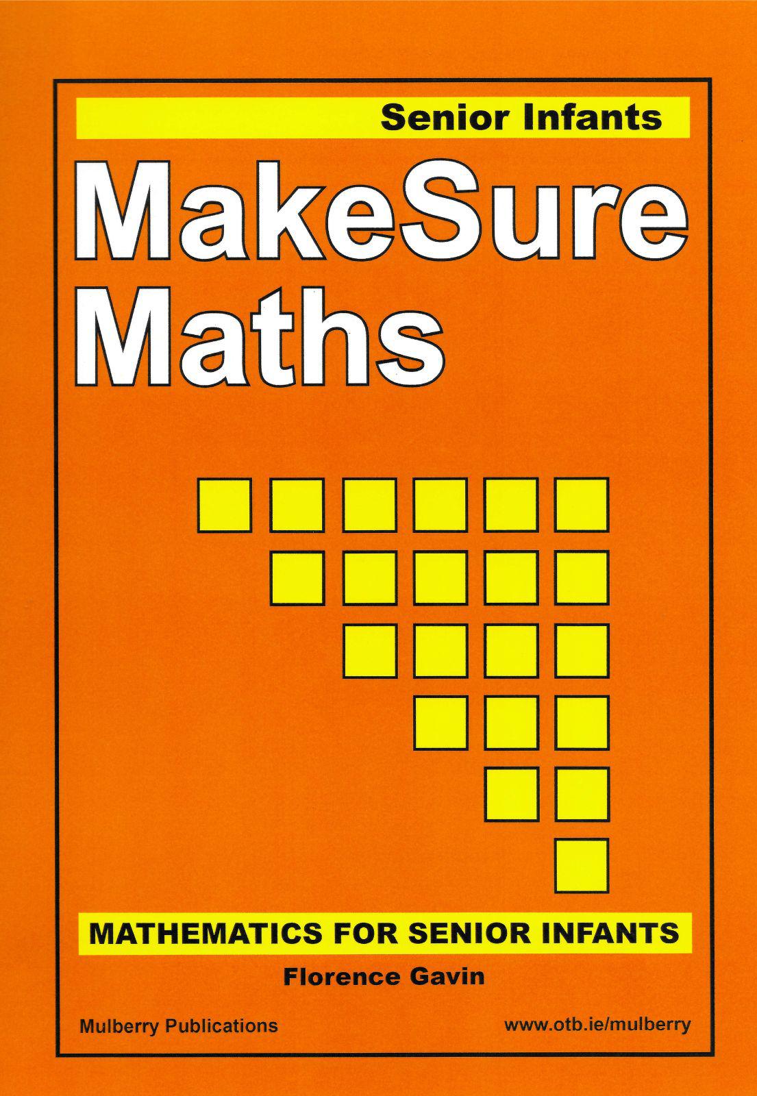 Make Sure Maths: Senior Infants by Outside the Box on Schoolbooks.ie