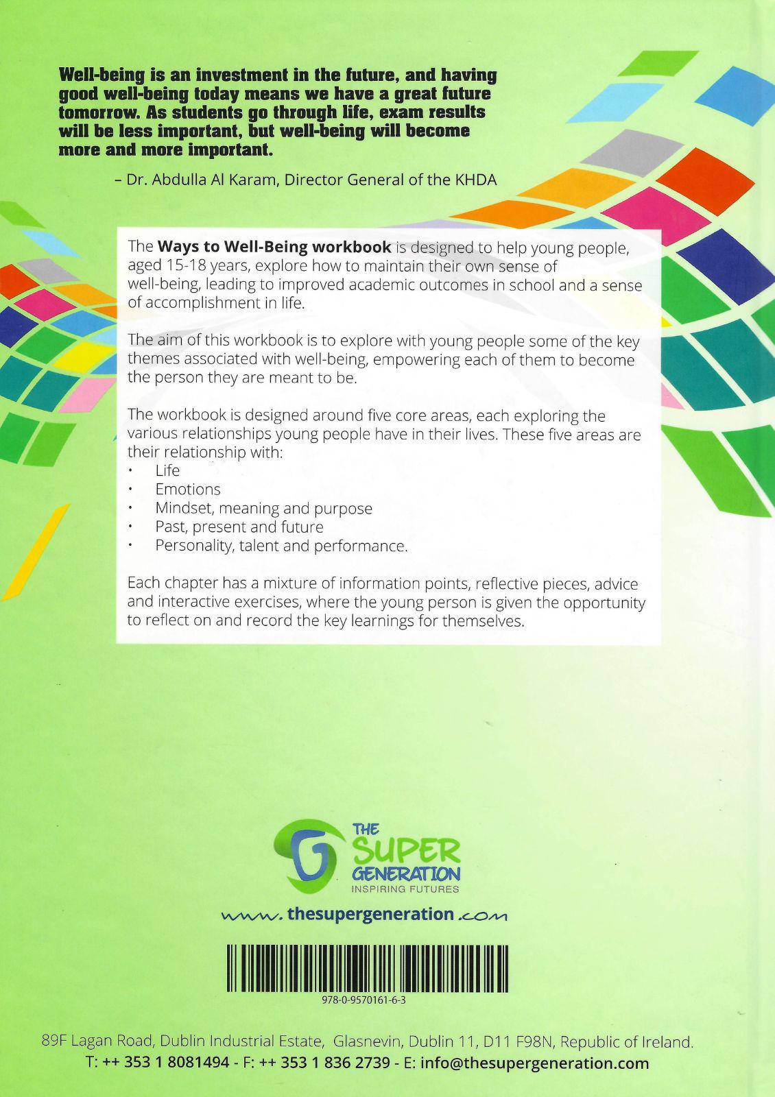 Ways To Well-Being Programme - Student Workbook - International Edition by 4Schools.ie on Schoolbooks.ie