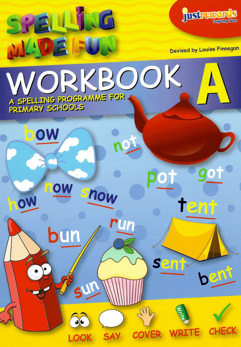 Spelling Made Fun Pupils Workbook A - Senior Infants by Just Rewards on Schoolbooks.ie