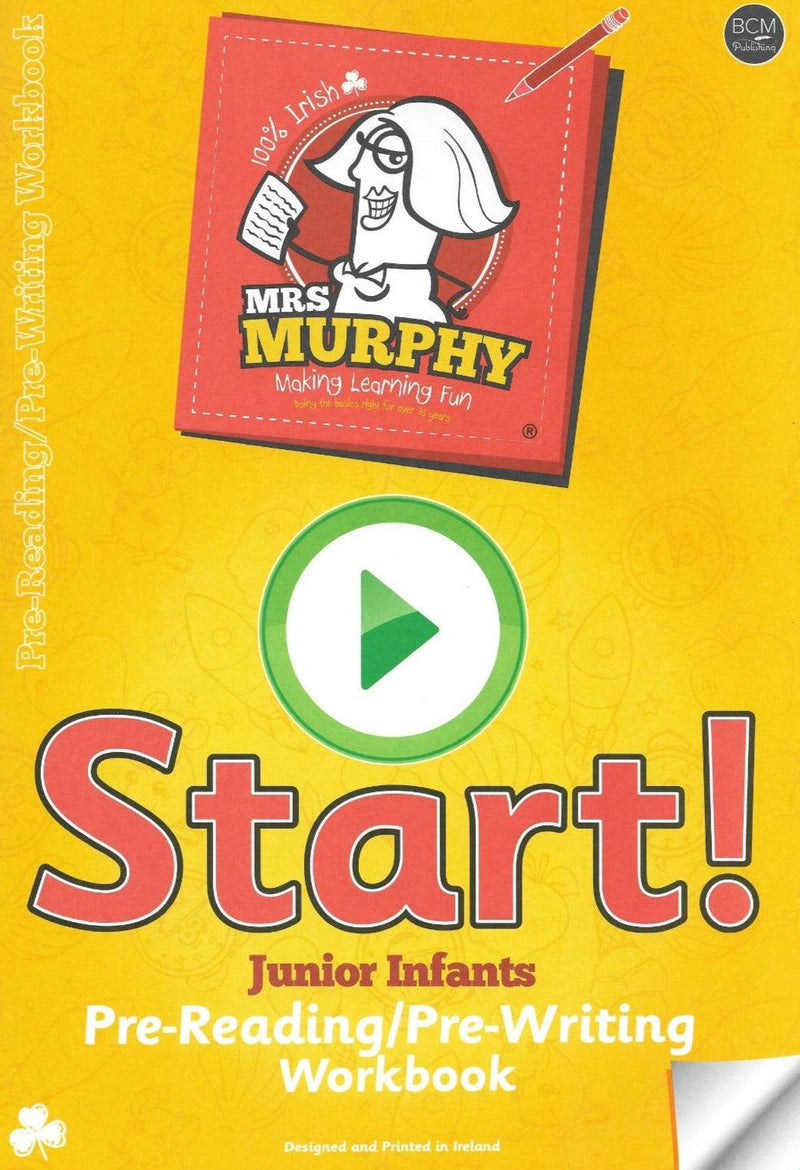 Start! Pre-Reading/Pre-Writing Workbook by Edco on Schoolbooks.ie