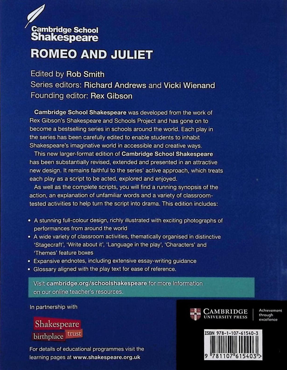 Romeo and Juliet by Cambridge University Press on Schoolbooks.ie