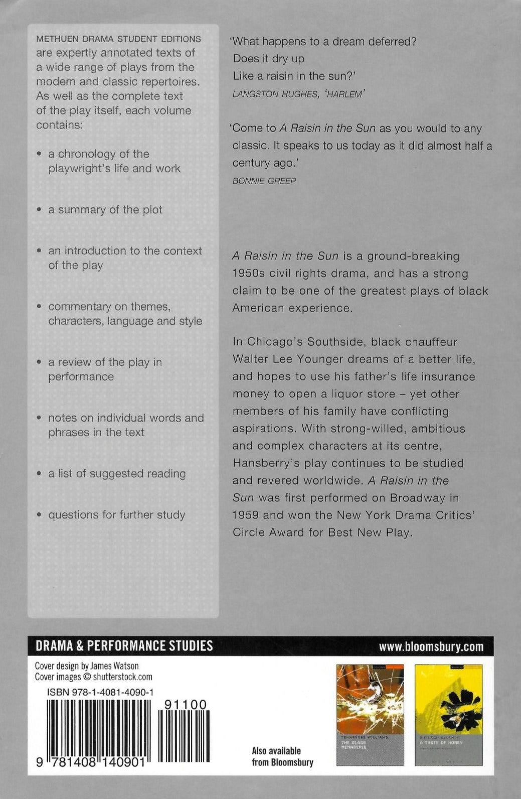 ■ A Raisin In The Sun - Old Edition (2011) by Bloomsbury Publishing on Schoolbooks.ie