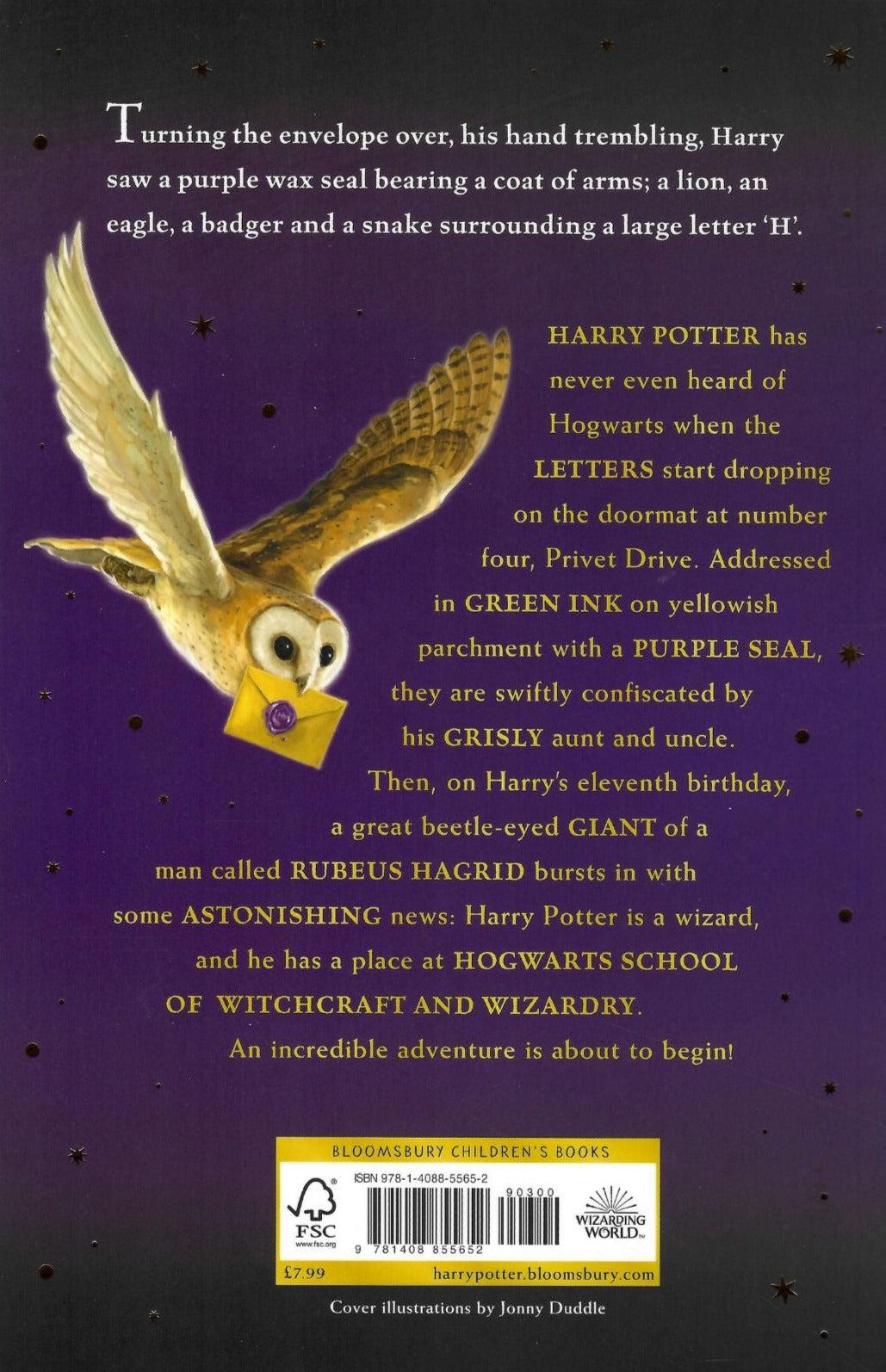 Harry Potter and the Philosopher's Stone by Bloomsbury Publishing on Schoolbooks.ie