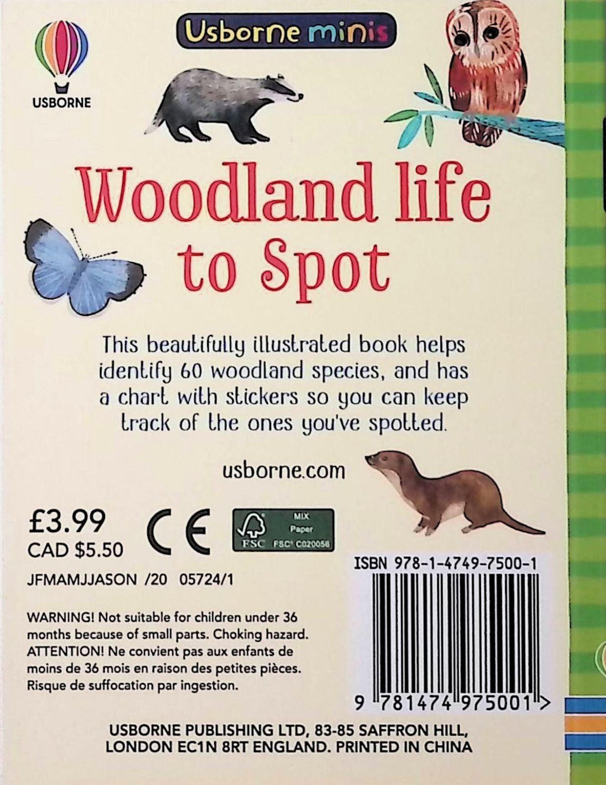 ■ Woodland Life to Spot by Usborne Publishing Ltd on Schoolbooks.ie