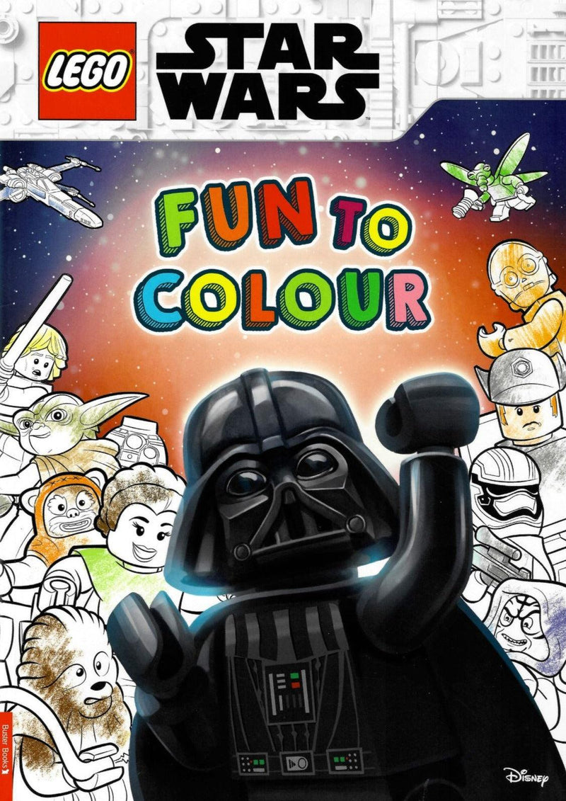 Lego - Star Wars Fun to Colour by LEGO on Schoolbooks.ie