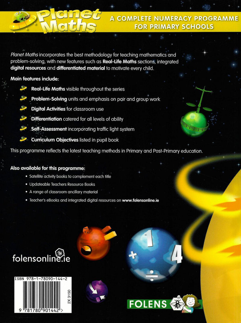 Planet Maths - 6th Class - Textbook by Folens on Schoolbooks.ie