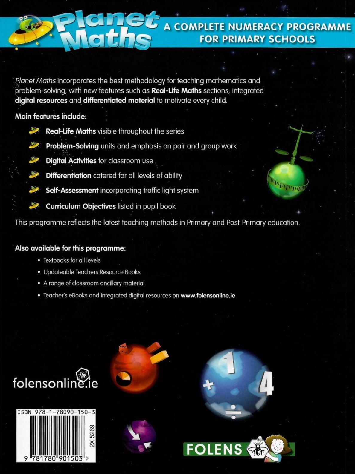Planet Maths - 4th Class - Satellite Activity Book by Folens on Schoolbooks.ie