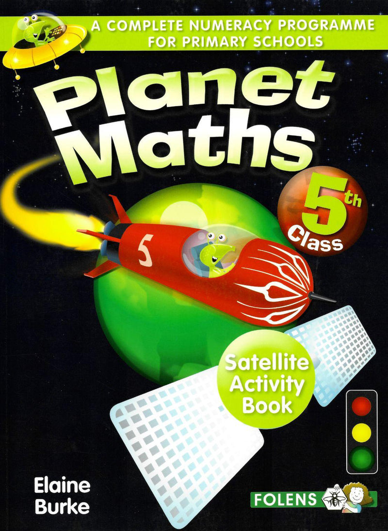 Planet Maths - 5th Class - Satellite Activity Book by Folens on Schoolbooks.ie
