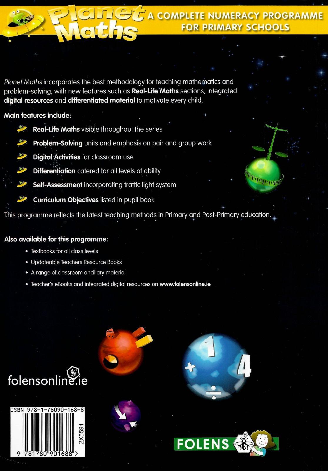 Planet Maths - 1st Class - Satellite Activity Book by Folens on Schoolbooks.ie